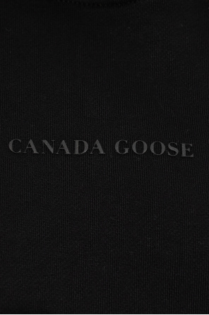 Canada Goose Hoodie blue with logo