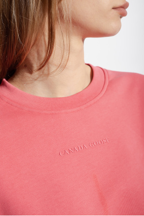 Canada Goose Sweatshirt Wax with logo