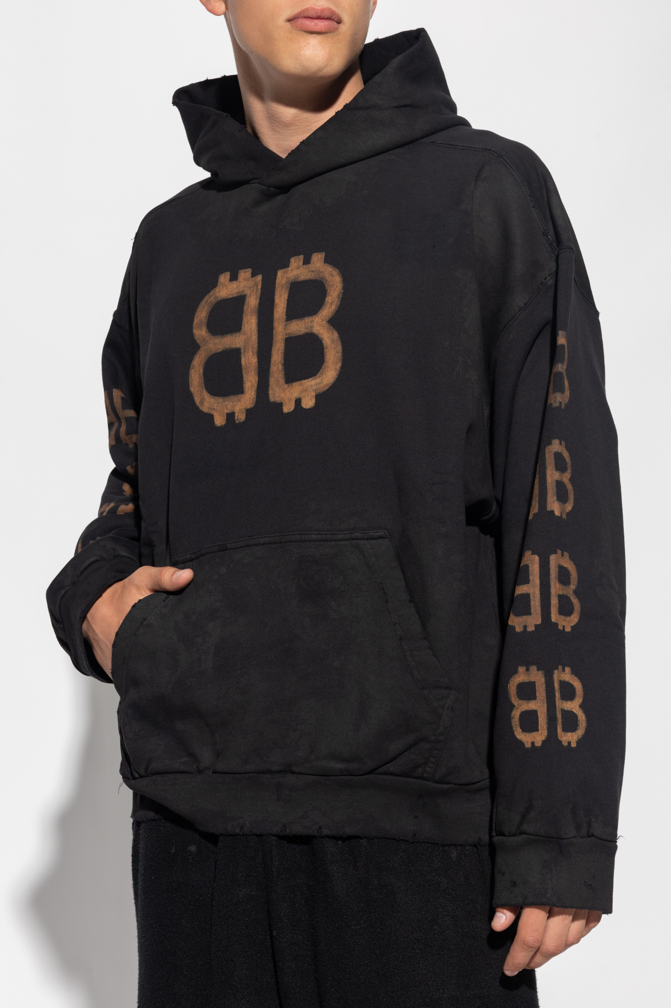 Balenciaga Printed Licenced hoodie