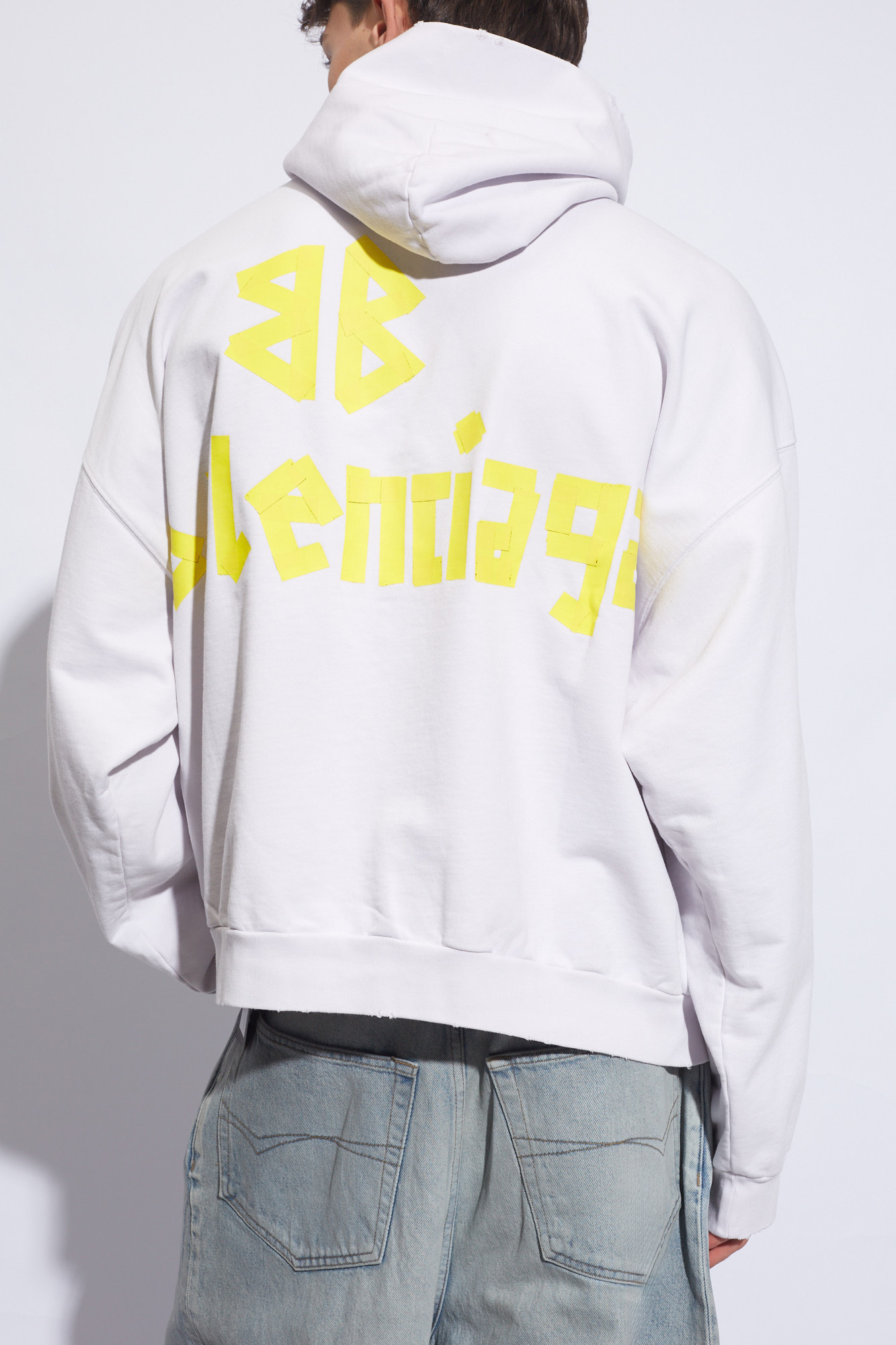 Balenciaga Hoodie with vintage effect