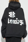 Balenciaga BLACK Sweatshirt with vintage effect