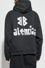 Balenciaga BLACK Sweatshirt with vintage effect