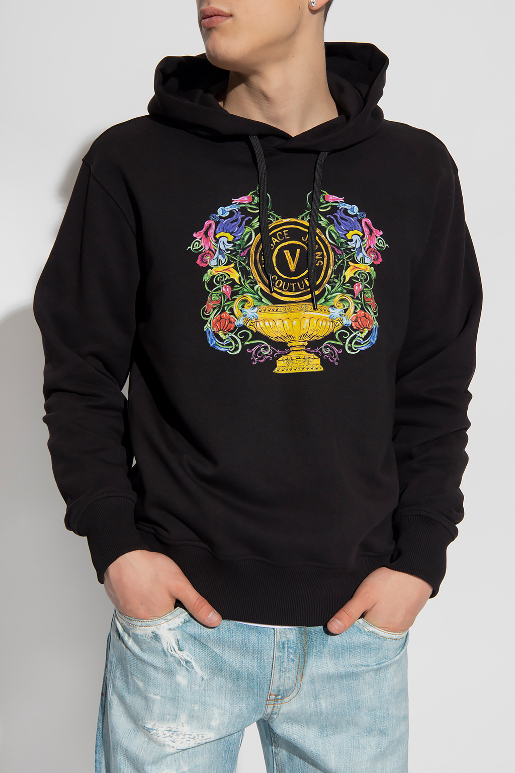 Versace Jeans Couture Printed hoodie