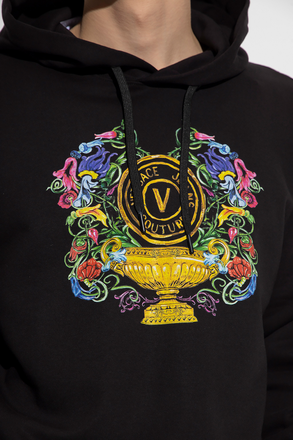 Versace Jeans Couture Printed hoodie