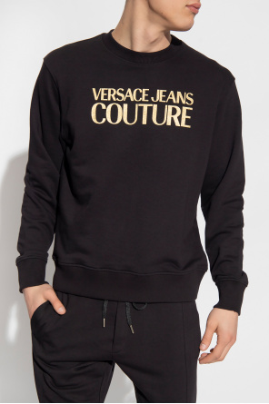 Versace Jeans Couture sweatshirt cotton with logo