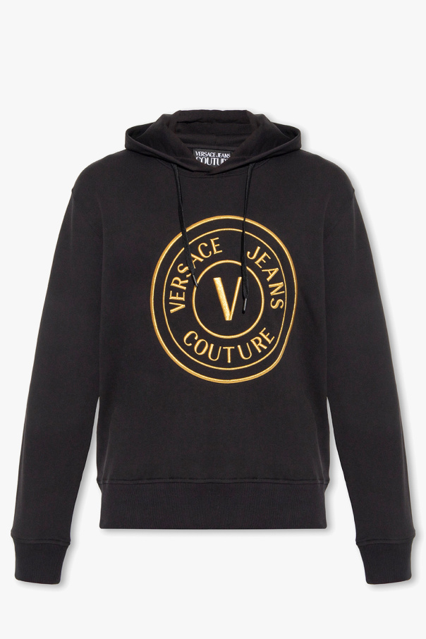 Versace Jeans Couture lightweight zip-up shirt jacket Neutrals