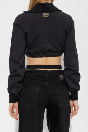 Versace Jeans Couture Sweatshirt padded with Baroque buckles