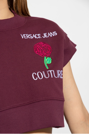Versace mom Jeans Couture Krótki top