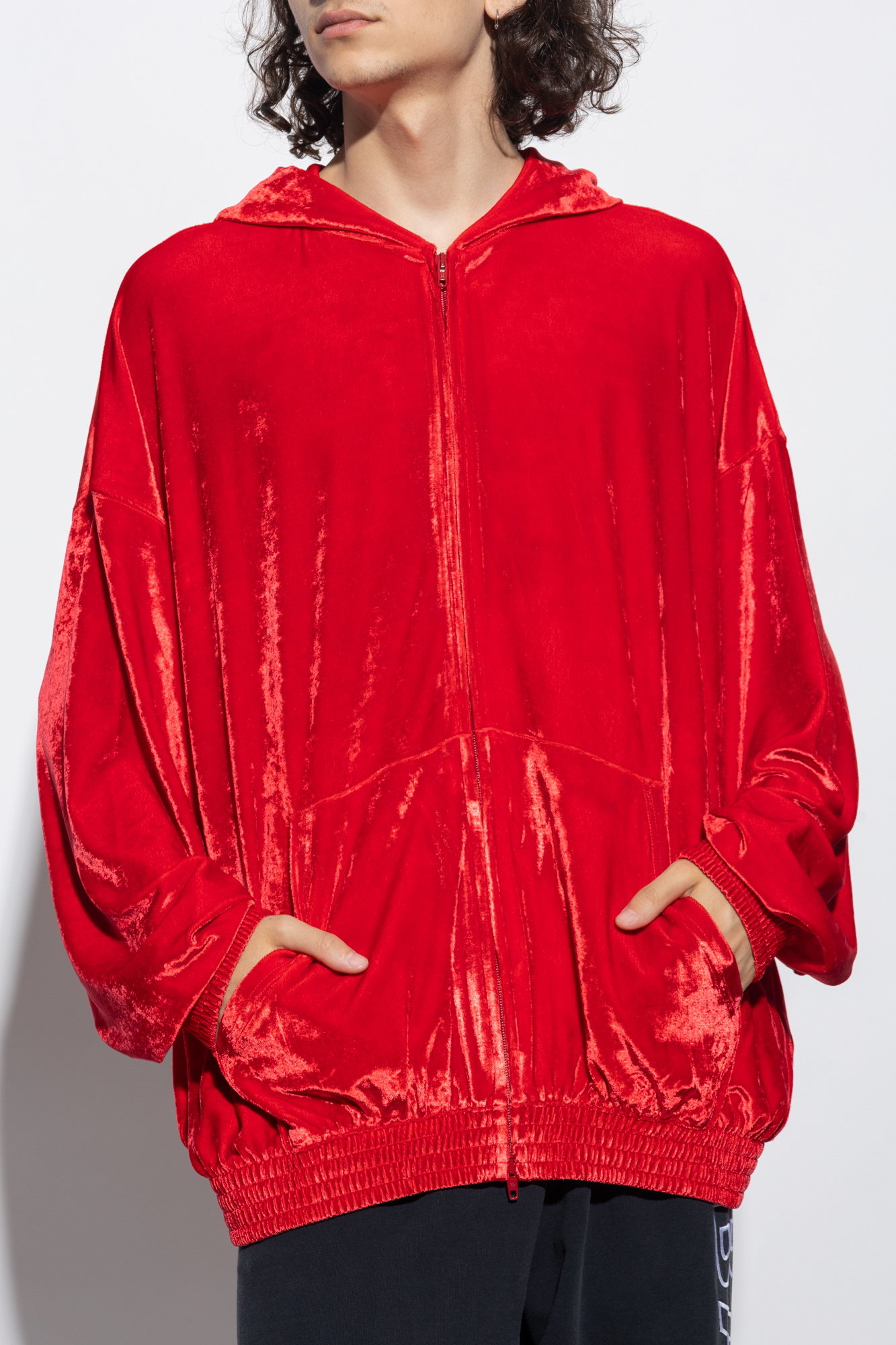 Balenciaga Velour hoodie