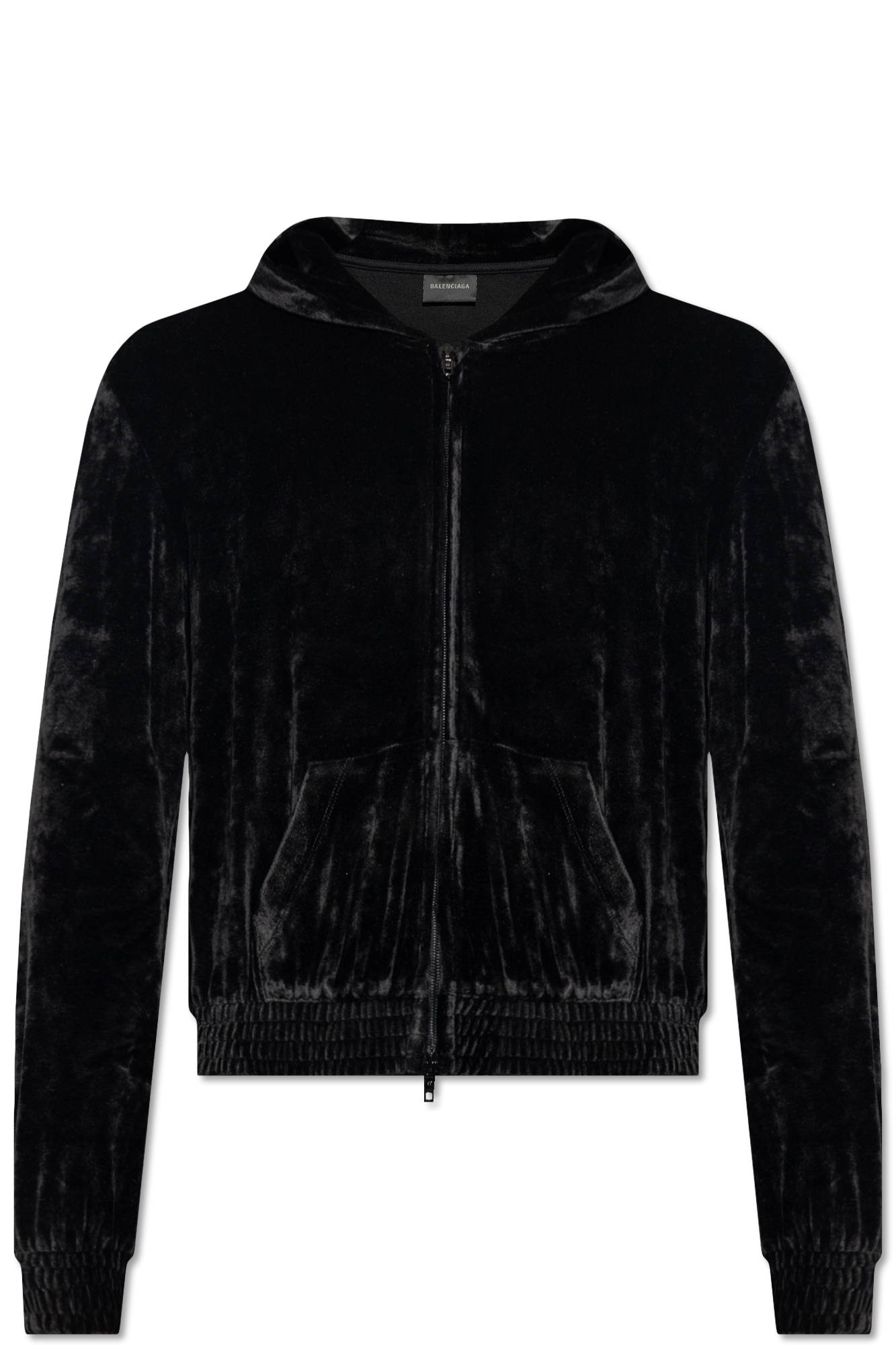 Balenciaga Velour hoodie | Men's Clothing | Vitkac