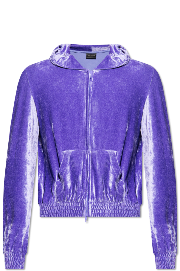 Balenciaga Velour hoodie