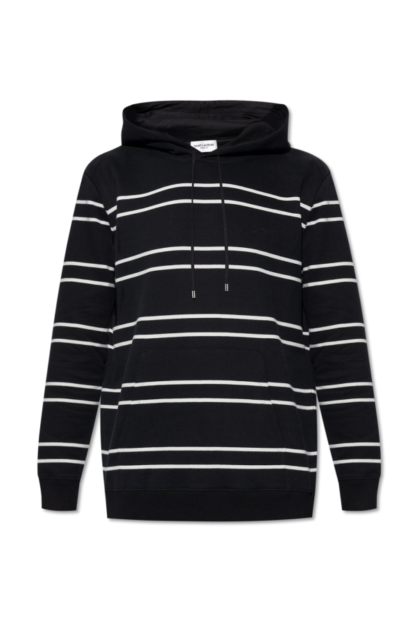 Saint Laurent Striped hoodie