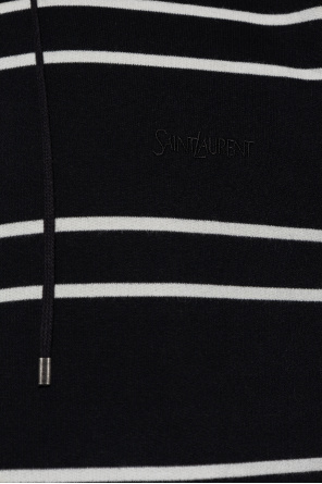 Saint Laurent Striped hoodie