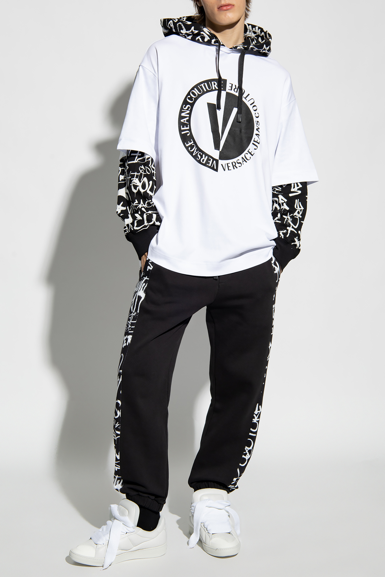 Versace Jeans Couture T-shirt with long sleeves | Men's Clothing | Vitkac