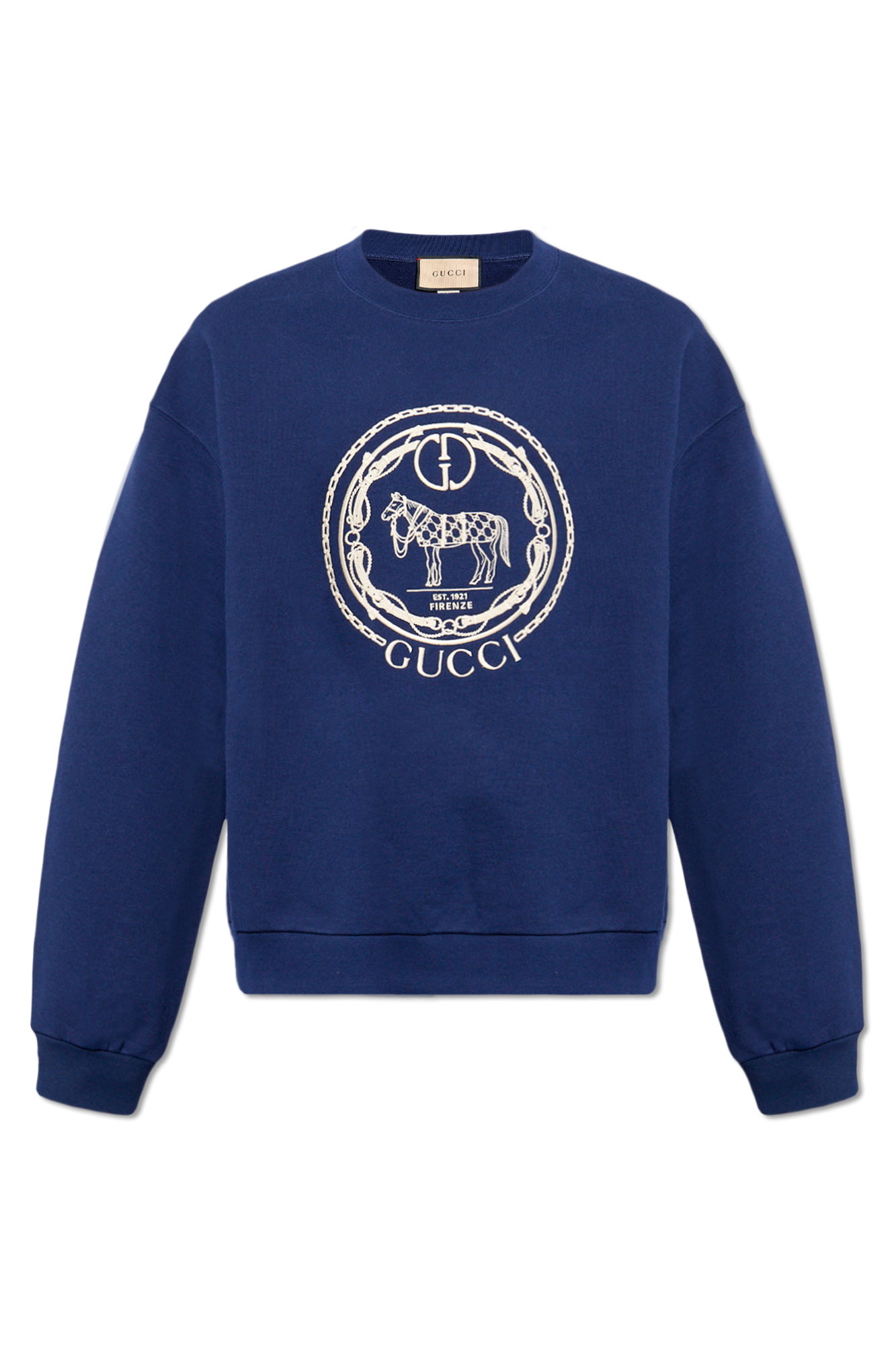 Navy blue Sweatshirt with logo Gucci - Vitkac Italy
