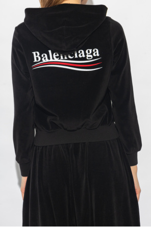 Balenciaga Velvet hoodie