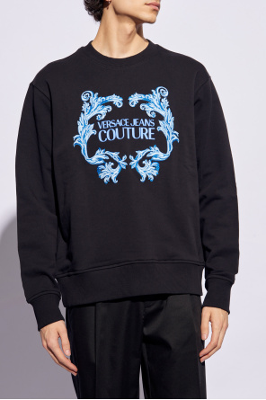 Versace Jeans Couture Cotton bianco sweatshirt