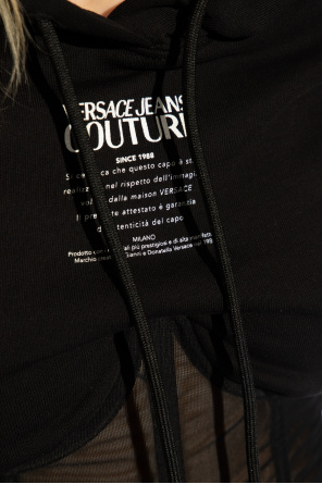 Versace Jeans Couture Sweatshirt in contrasting fabrics