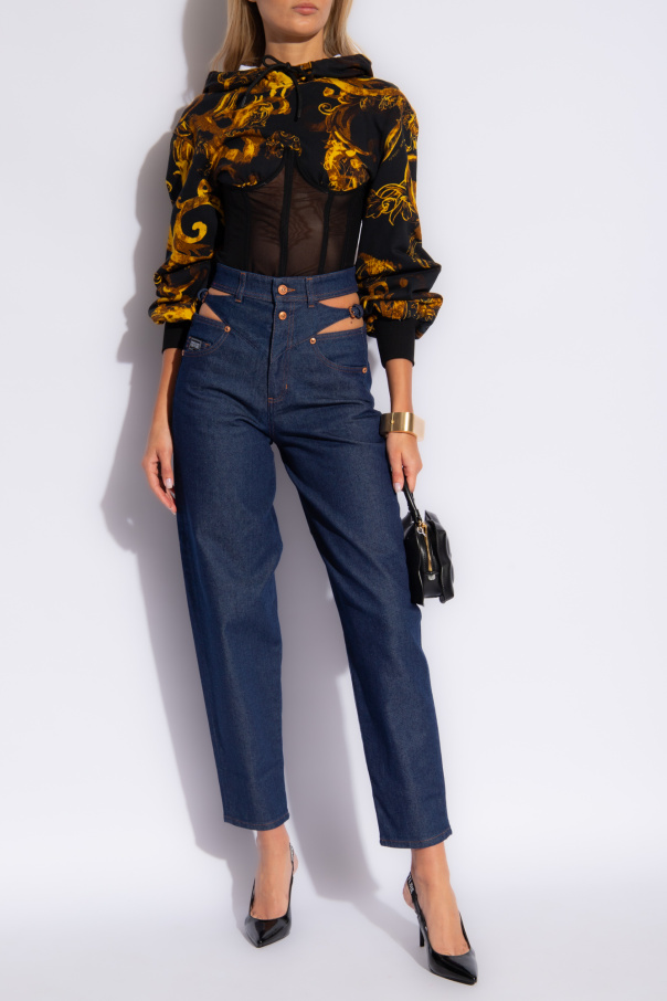 Versace Jeans Couture Bluza z gorsetem