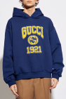 Gucci NAVY BLUE Hoodie with logo