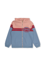 Gucci logo-patch drawstring hoodie