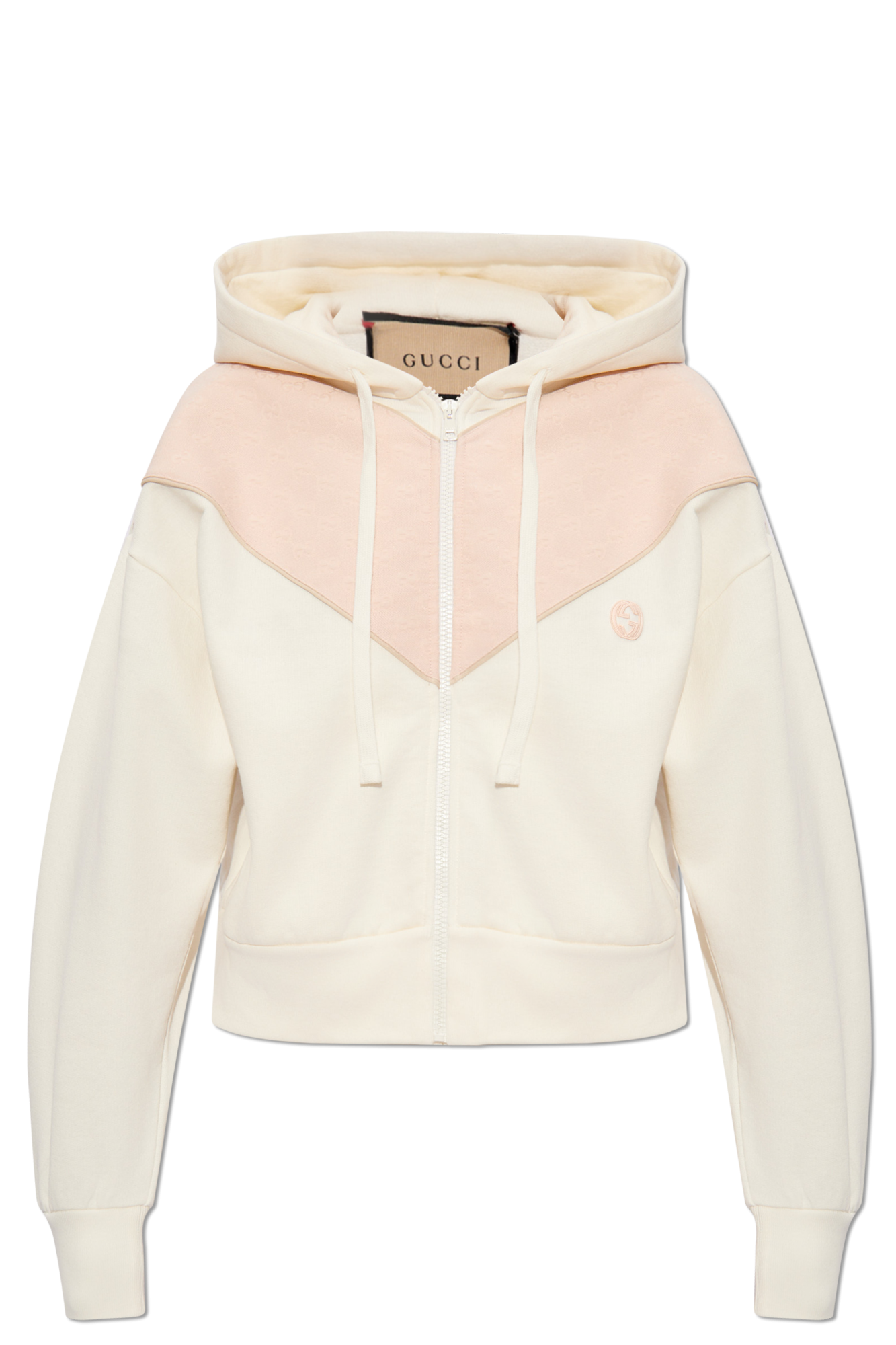 White Hooded Sweatshirt Gucci - Vitkac GB