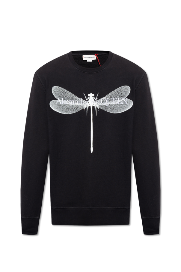 Alexander McQueen Cotton sweatshirt with logo