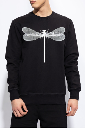 Alexander McQueen Cotton sweatshirt with logo