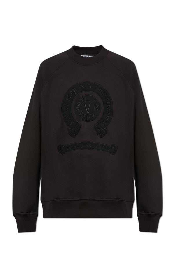 Versace Jeans Couture Sweatshirt with embroidered logo