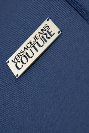 Versace Jeans Couture Bluza z aplikacją z logo