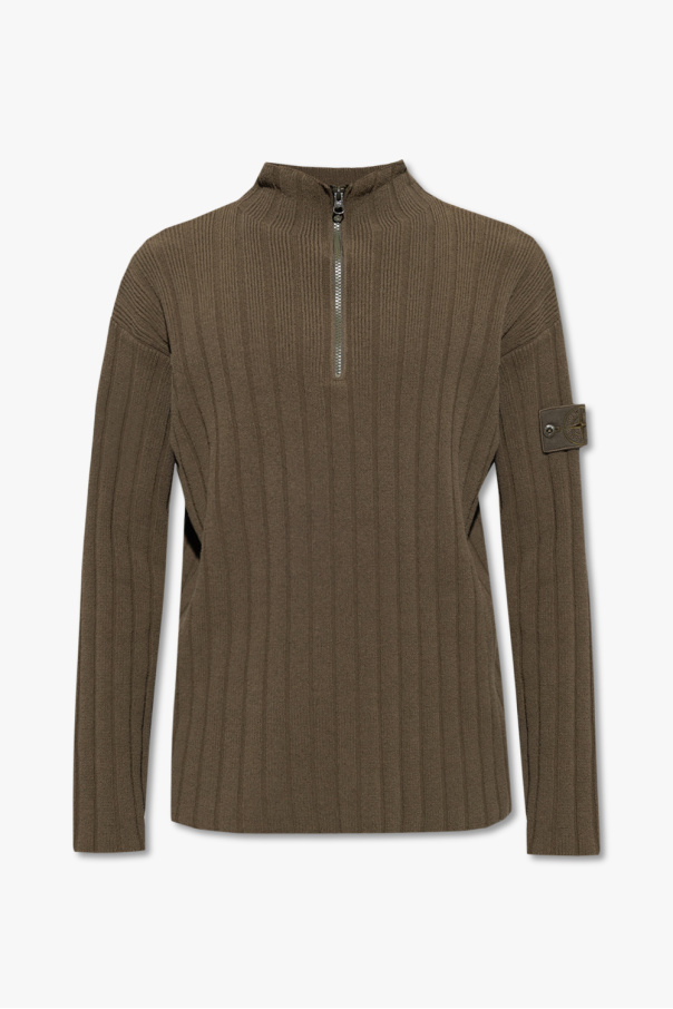 Stone Island sweater Rock with standing collar