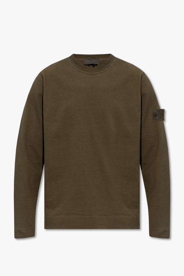 Stone Island Marathon sweatshirt with logo