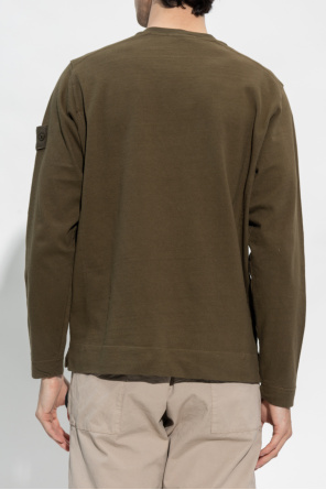 Stone Island Marathon sweatshirt with logo