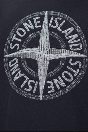 Stone Island T-shirt a polo in cotone pima