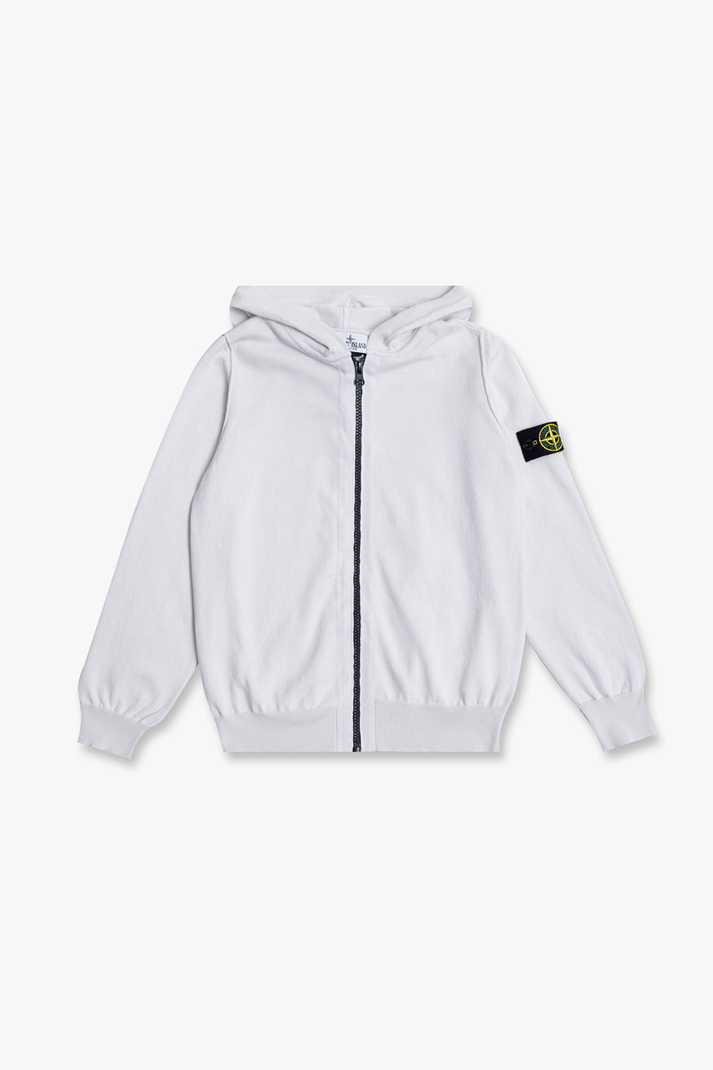 Stone Island Kids Patched cardigan