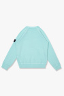 Stone Island Kids GREEN Sweatshirt with logo