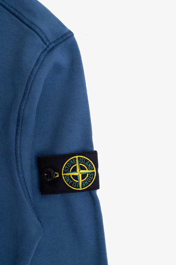 Stone Island Kids Channel a classic workwear look with this short sleeve black shirt from