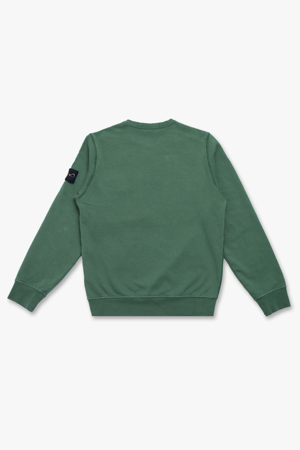 Stone Island Kids ERMANNO SCERVINO Wool Blend Turtle-neck Cropped Sweater