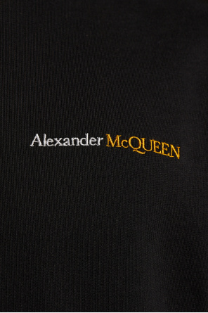 Alexander McQueen Bawełniana bluza z logo