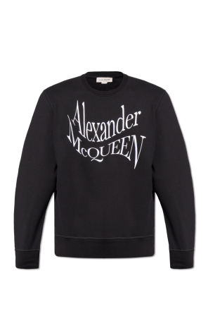 Alexander McQueen abstract print sweatshirt