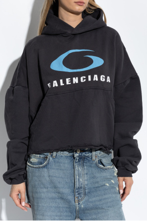 Balenciaga Bluza z efektem `vintage`