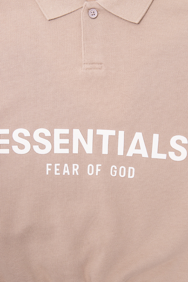 Fear Of God Essentials Kids Long Sleeve Shirt With Cut Out Details