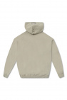 Fear Of God Essentials Kids GREEN Hoodie with logo