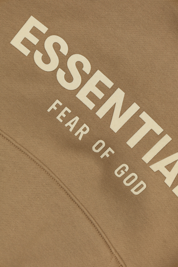 Fear Of God Essentials Kids Logo Girocollo hoodie