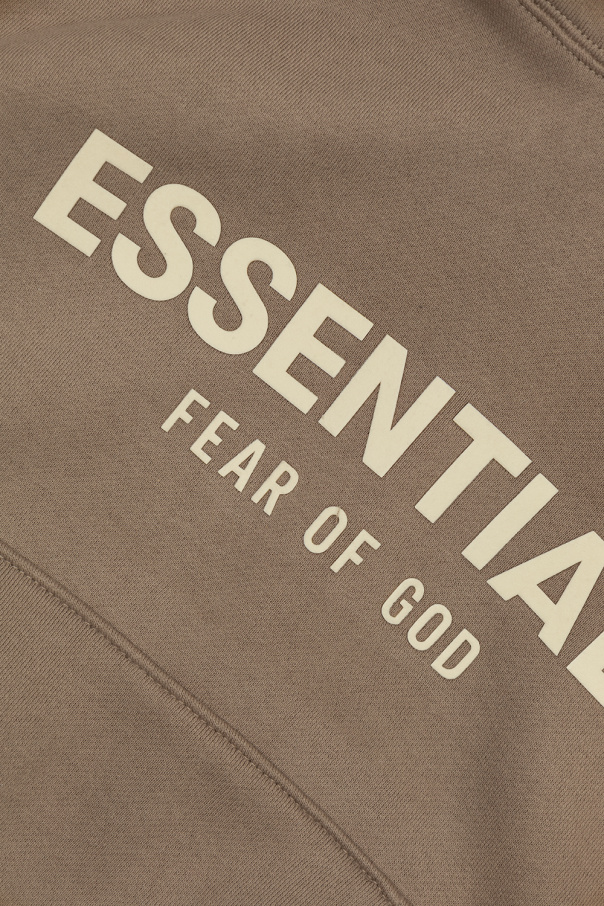 Fear Of God Essentials Kids Logo hoodie