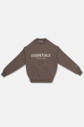 Fear Of God Essentials Kids beige Sweatshirt with logo