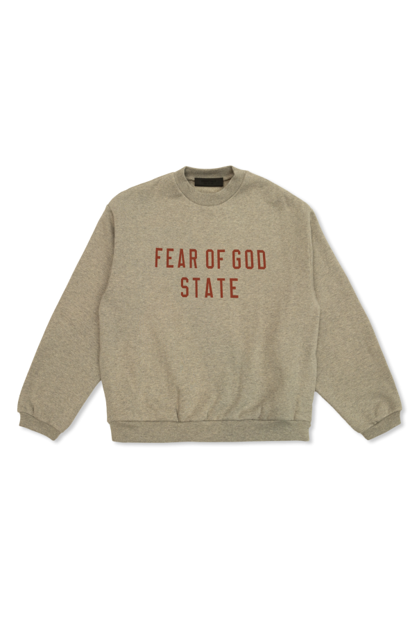 Fear Of God Essentials Kids Logo Sweatshirt