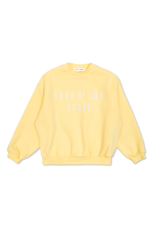 Sweatshirt with embroidered logo od Fear Of God Essentials Kids