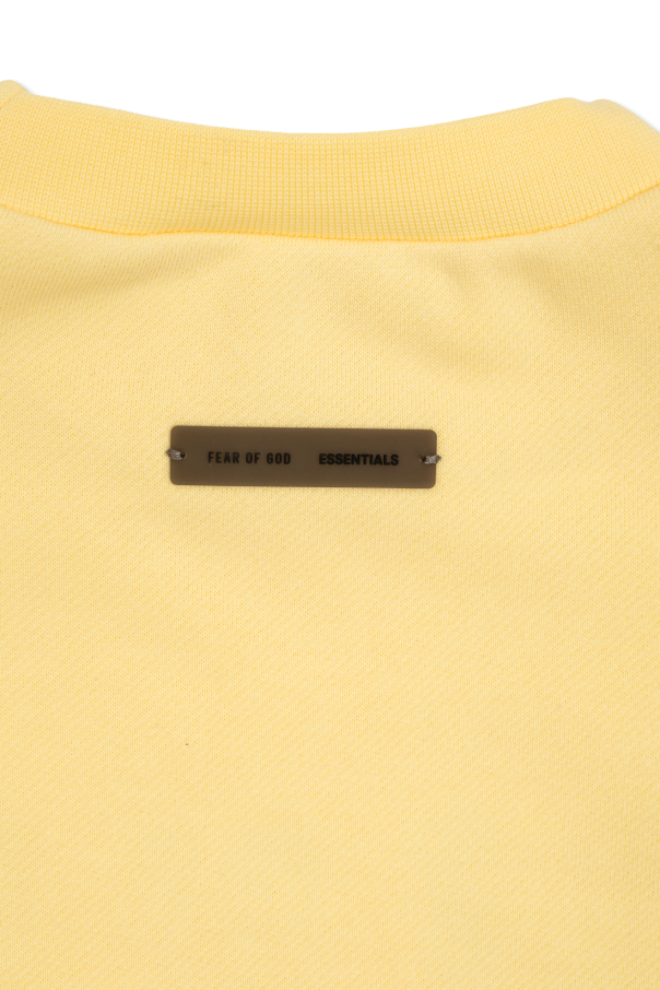Fear Of God Essentials Kids Sudadera con logo bordado