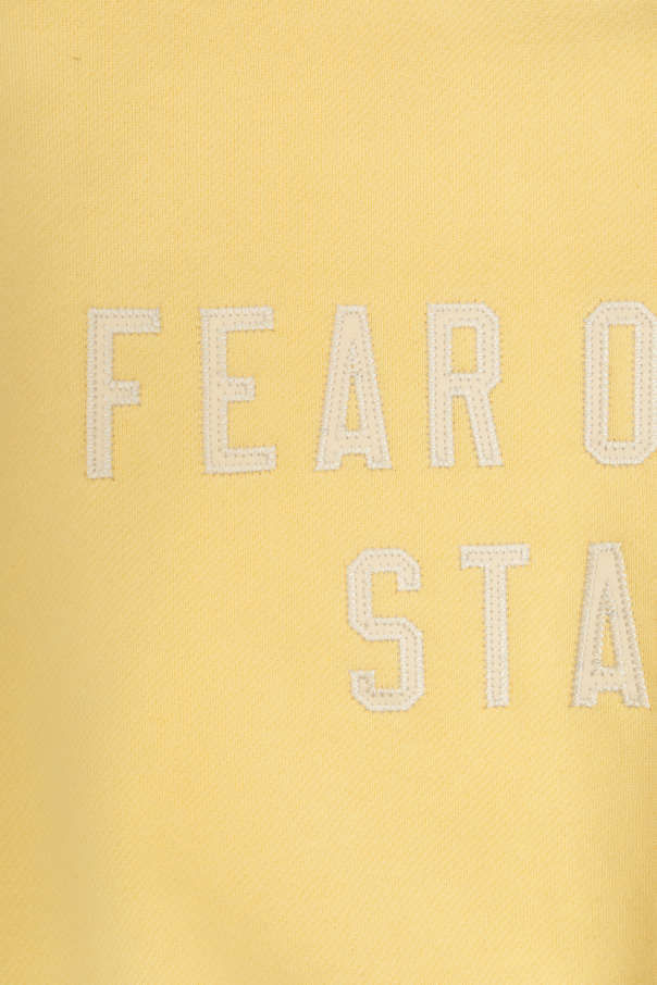 Fear Of God Essentials Kids Sudadera con logo bordado